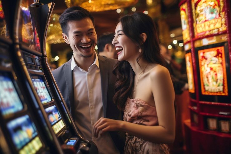 Pengguna dewasa meninjau panduan akun super303